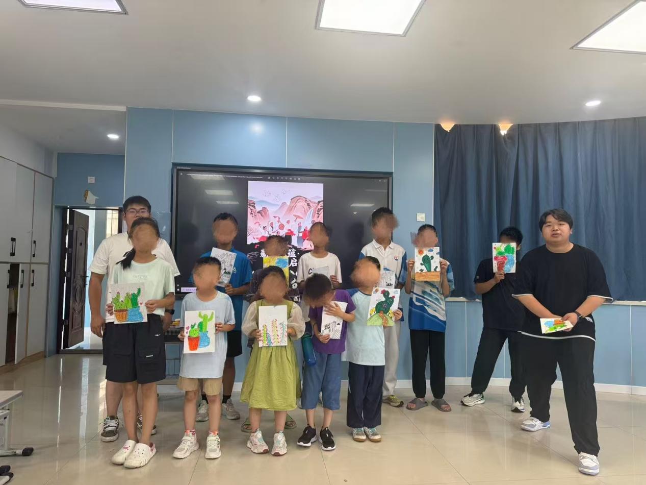 “艺术疗愈浸润童心，非遗传承赋能成长” 榆林学院暑假实践活动